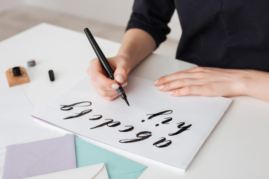 Best calligraphy fonts for logos.